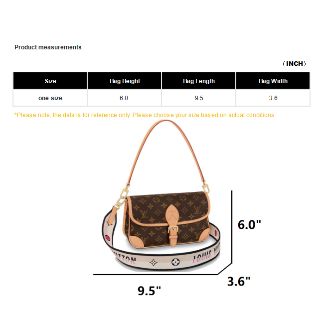 LOUIS VUITTON Women's Diane Shoulder Bag