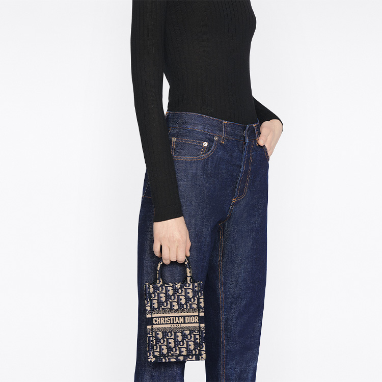 DIOR BookTote handbag, blue