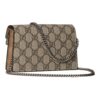 GUCCI Dionysus Super Mini GG Supreme Shoulder Backpack, Beige/Ebony