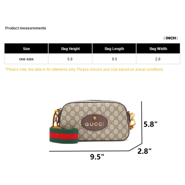 GUCCI Neo Vintage Monogram Messenger Bag, Shoulder Bag, Beige/Ebony