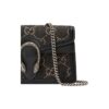 GUCCI Ladies Dionysus GG Ultra Mini Shoulder Bag, Black