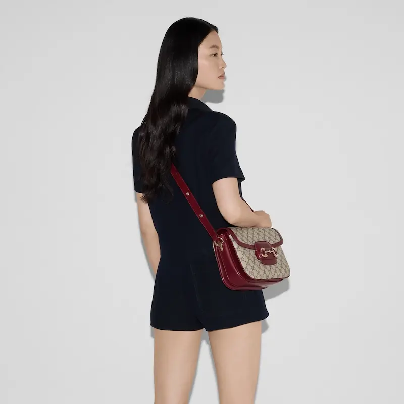 Gucci Horsebit 1955 Small Shoulder Backpack